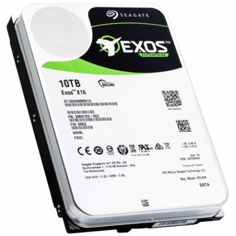 Seagate Exos X16 ST10000NM001G SATA 3.0 7200 RPM 3.5'' 10 TB Harddisk