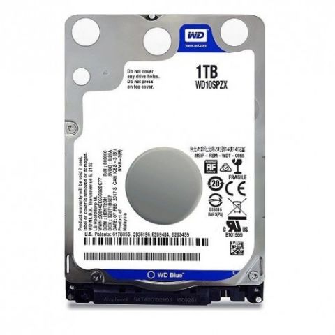 Western Digital Blue WD10SPZX SATA 3.0 5400 RPM 2.5'' 1 TB Harddisk