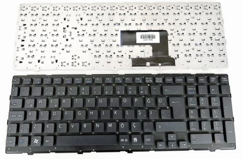 Sony Vaio Siyah SVE 15 SVE151 E15 SVE-15 149030911 siyah klavye