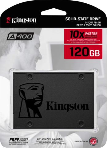 Kingston A400 120Gb 2.5'' Sata Ssd (500-320Mb/S)