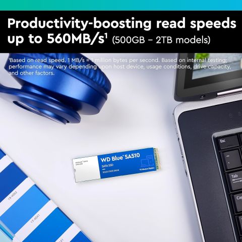Western Digital Blue SA510 WDS100T3B0B SATA 3.0 1 TB M.2 SSD