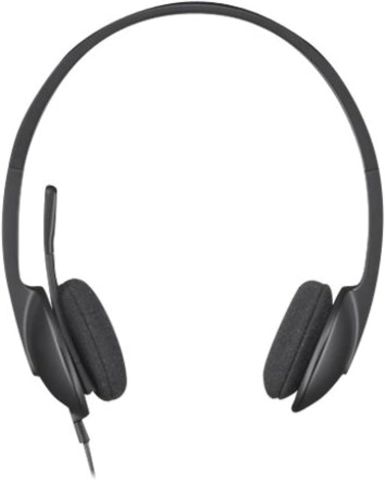 Logitech H340 Lightweight USB Headset with Noise-Cancelling Microphone 981-000475