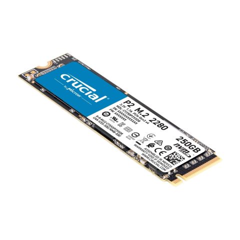 Crucial P2 CT250P2SSD8 PCI-Express 3.0 250 GB M.2 SSD