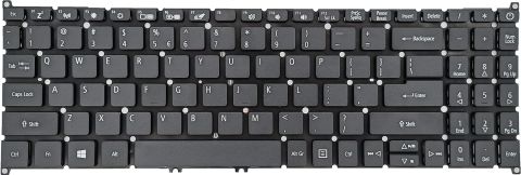 Acer Aspire 5 A515-43 A515-52 A515-53 siyah klavye