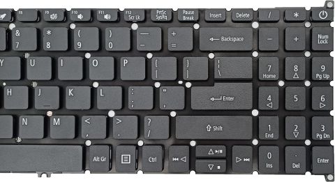 Acer Aspire 5 A515-43 A515-52 A515-53 siyah klavye