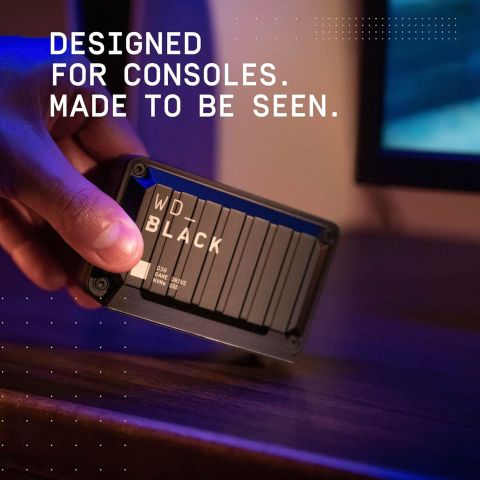 Western Digital 500 GB Black D30 Game Drive WDBATL5000ABK SSD USB 3.2 Taşınabilir Disk