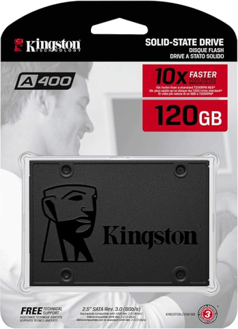 Kingston A400 SA400S37/120G SATA 3.0 2.5'' 120 GB SSD