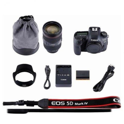 Canon EOS 5D Mark IV + 24-105 mm Lens Dijital SLR Fotoğraf Makinesi