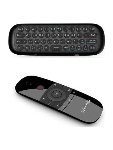 Wechip W1 2.4G Kablosuz Klavye Uzaktan Kumanda Air Mouse