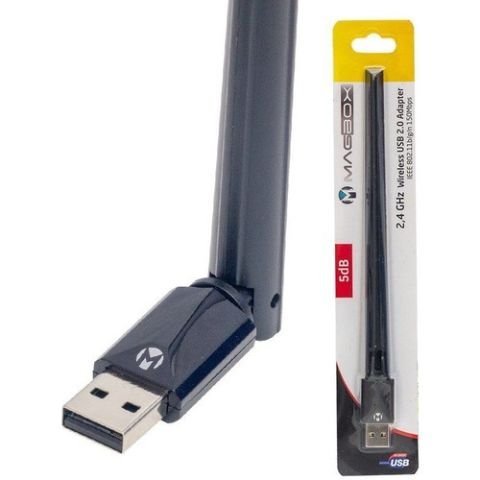 Mini USB Wi-Fi Wireless Adaptör Wi-Fi Alıcı Antenli Mini Wireless