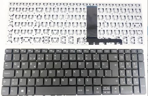 Lenovo Yoga 500-15 Serisi ideaPad 700-15ISK, Edge 2-1580,  Klavye siyah