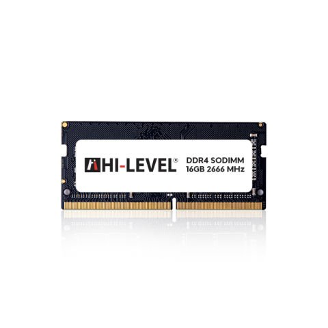 HI-LEVEL 16GB DDR4 2666MHZ CL19 NOTEBOOK RAM Value HLV-SOPC21300D