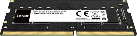 Lexar 8 GB DRAM, DDR4 3200 MHz SODIMM Dizüstü Bilgisayar Bellek