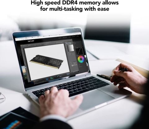 Lexar 8 GB DRAM, DDR4 3200 MHz SODIMM Dizüstü Bilgisayar Bellek