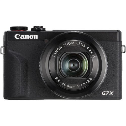 Canon PowerShot G7 X Mark III Siyah Dijital Fotoğraf Makinesi