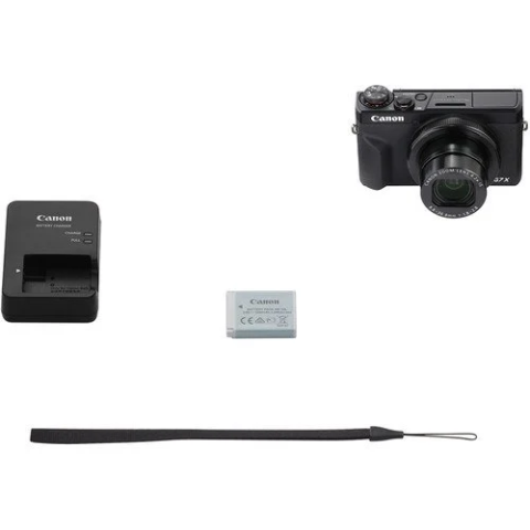 Canon PowerShot G7 X Mark III Siyah Dijital Fotoğraf Makinesi