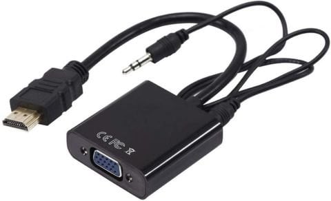 Hadron Çevirici HDMI To VGA + Audıo Siyah Hadron HDX-2019