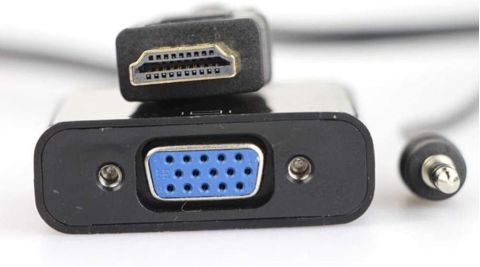Hkn Hadron HDX2019(4105) Çevirici HDMI To VGA + Sesli