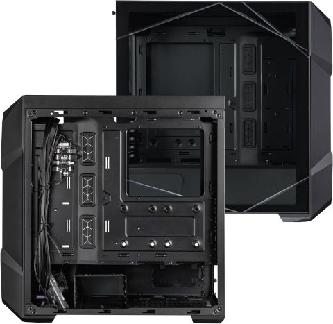 Cooler Master MasterBox TD500 V2 TD500V2-KGNN-S00 ARGB 3 Fanlı Siyah ATX Oyuncu Kasası siyah