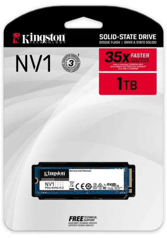 Kingston NV1 SNVS/1000G PCI-Express 3.0 1 TB M.2 SSD