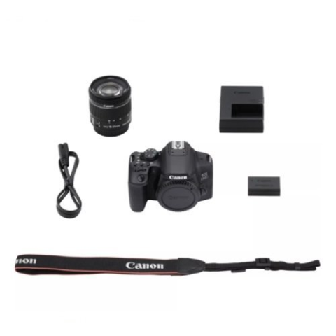 Canon EOS 850D + 18-55mm Lens Dijital SLR Fotoğraf Makinesi