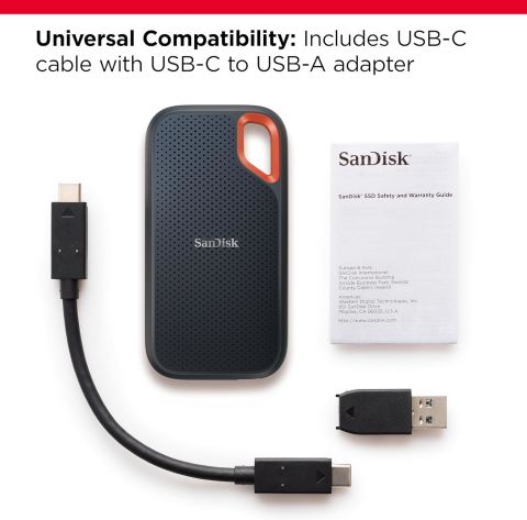 SanDisk Extreme Portable SDSSDE60-2T00-G25 2 TB Taşınabilir SSD