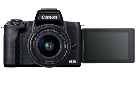 Canon EOS M6 Mark II + 15-45 mm Lens Aynasız Fotoğraf Makinesi