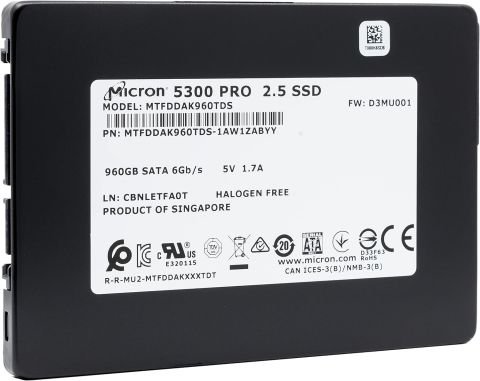 Micron 5300 PRO MTFDDAK1T9TDS-1AW1ZABYY SATA 3.0 2.5'' 1.92 TB SSD