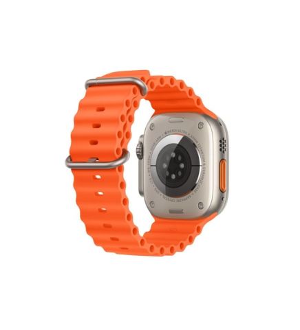 Apple Watch Ultra 2 GPS + Cellular 49mm Natürel Titanyum Kasa ve Turuncu-Ocean Kordon Akıllı Saat