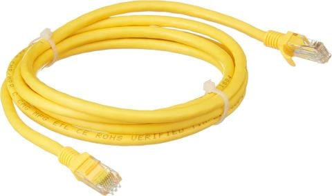 FLAXES FNK-602S 2MT CAT6 Patch Kablo Sarı