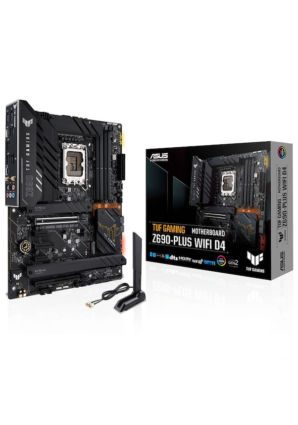 Asus Tuf Gaming Z690-PLUS Wi-Fi D4 Intel LGA1700 DDR4 ATX Anakart