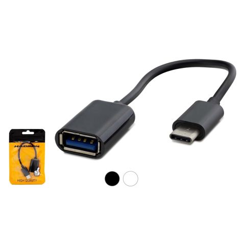 Hadron Hdx1001(4519) Otg Type-C To Usb 2.0 Poşetli