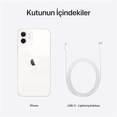 iPhone 12 256 GB Beyaz