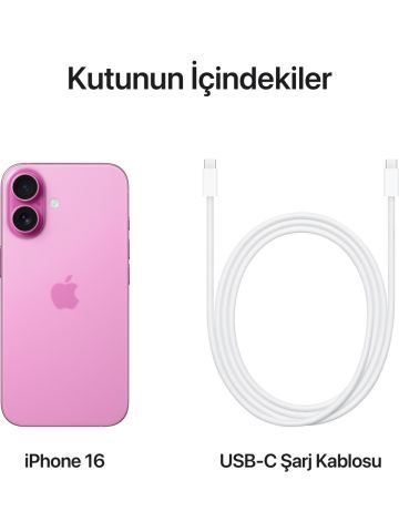 iPhone 16 512 GB Pembe