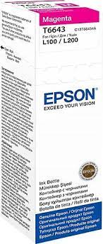 EPSON T6643 C13T66434A KIRMIZI MÜREKKEP 70M