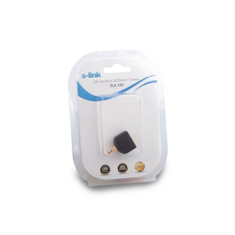 Slink SLX-135 Stereo 2Lİ SES Adaptör