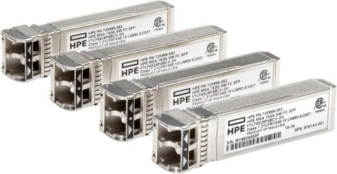 HPE MSA C8R24B 16GB Fiber Optik Alıcı Verici Modül SW FC SFP 720999-002 876143-001