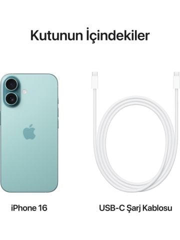 iPhone 16 Plus 256 GB Deniz Mavisi