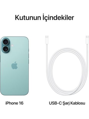 iPhone 16 Plus 512 GB Deniz Mavisi