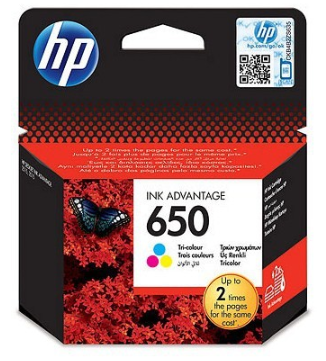 Hp CZ102AE Mürekkep Kartuş Renkli (650)