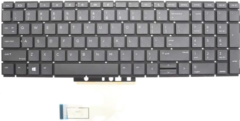 Hp Probook 450 G6, 450 G7, 455 G6, 455 g7, 450R G6, 450R G7, 455R G6, 455R G7, V181646BS1  SİYAH Klavye