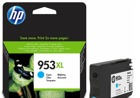 Hp F6U16AE Mürekkep Cyan Kartuş (953XL)