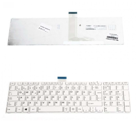Toshiba Satellite L850 L855 L855d L870 L870d C850 C855 C855d C870 C870D P850 P850D P855 P855D L870 L870D L875 L875D beyaz Klavye