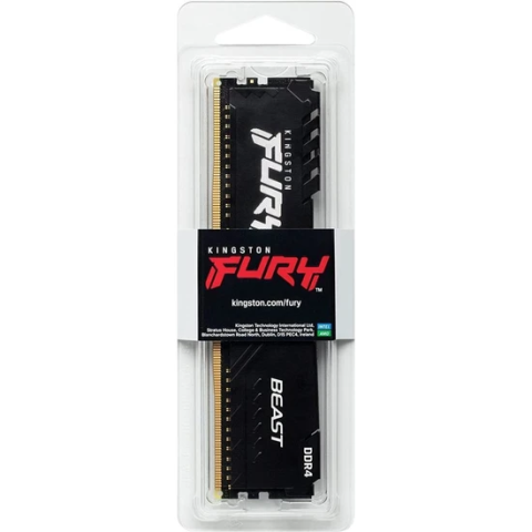 Kingston FURY Beast 8GB DDR4 2666MHz CL16 Performans Ram