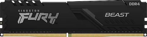 Kingston FURY Beast DIMM 8GB DDR4 3600MHz CL17 Performans Ram
