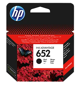HP 652 F6V25AE Siyah Kartuş