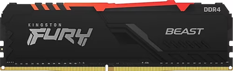 Kingston Fury Beast RGB 8 GB 3600 MHz DDR4 CL17 KF436C17BBA/8 Ram