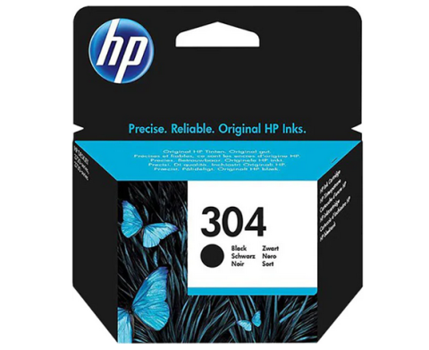 Hp N9K06AE Mürekkep Kartuş Siyah (304)