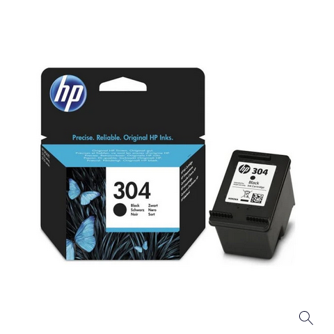Hp N9K06AE Mürekkep Kartuş Siyah (304)