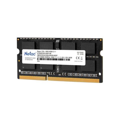 Netac Basic NTB 8GB 1600MHz DDR3L NTBSD3N16SP-08